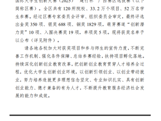 喜报丨热烈祝贺我校荣获中国国际大学生创新大赛(2025)“建行杯”广西赛区选拔赛职教赛道银奖!