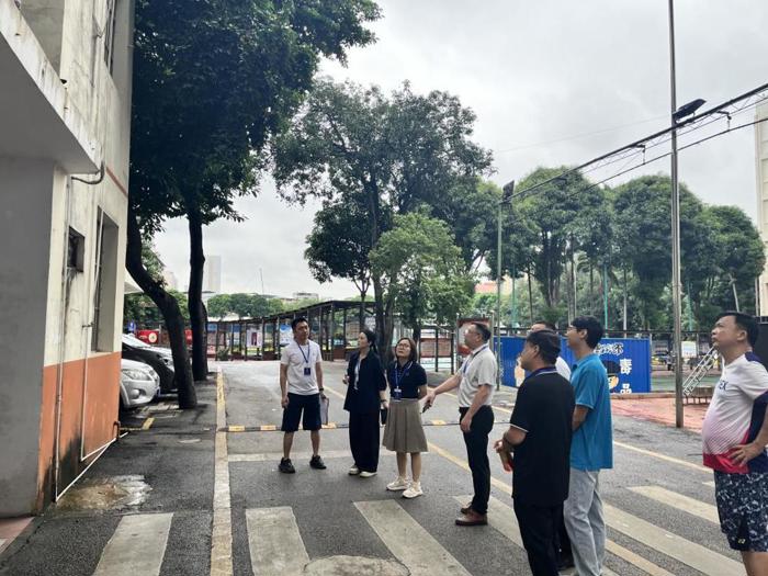 实时响应 全面排查——广西工商学校落实地震后校园安全隐患排查工作